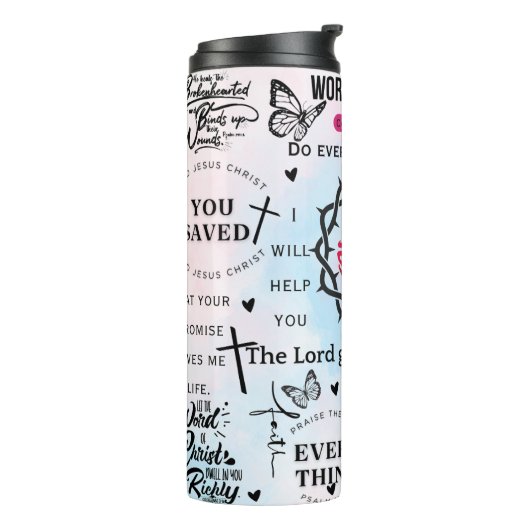 Bouteilles Isothermes Versets de la Bible (Tourné sur la gauche)