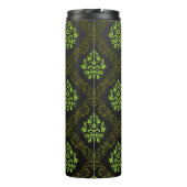 Bouteilles Isothermes Vert floral de papier peint (Dos)