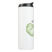 Bouteilles Isothermes vert plat citrouille (Tourné sur la gauche)