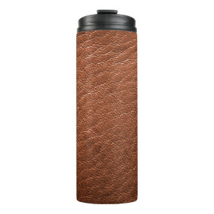 Bouteilles Isothermes Vêtements de structure brun cuir