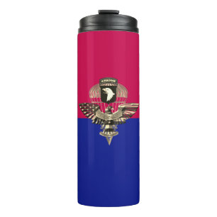 Bouteilles Isothermes Vétéran de la 101e division aéroportée Golden Eagl