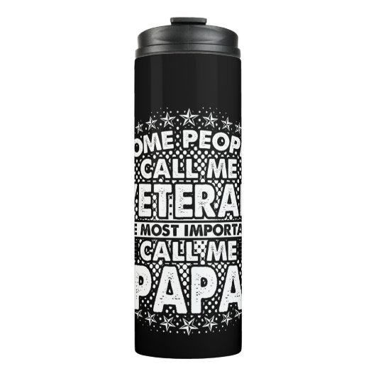 Bouteilles Isothermes Veteran Papa (Devant)