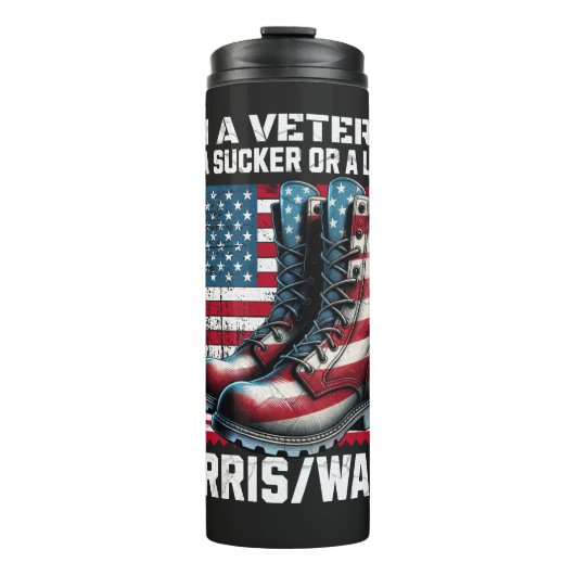 Bouteilles Isothermes Vétérinaire De L'Élection Harris Walz 2024 (Devant)