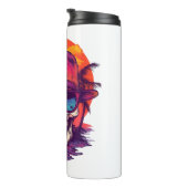 Bouteilles Isothermes Vibe du crâne tropical (Tourné sur la droite)