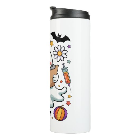 Bouteilles Isothermes Vibes Automne Infirmière fantôme Automne (Tourné sur la droite)