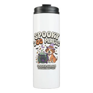 Bouteilles Isothermes Vibes de magie de chien d'Halloween
