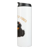 Bouteilles Isothermes Vibes d'épices citrouilles, Halloween, chat noir,  (Tourné sur la droite)