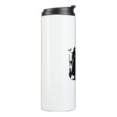 Bouteilles Isothermes "Vibes perdues seulement" - Sorcière noire Hallowe (Tourné sur la gauche)