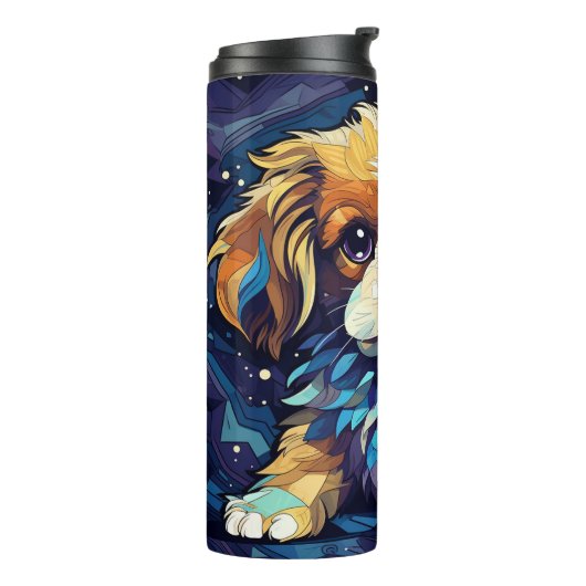 Bouteilles Isothermes Vibes vibrantes, Chien (Tourné sur la gauche)