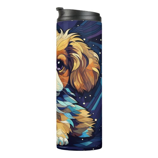 Bouteilles Isothermes Vibes vibrantes, Chien (Tourné sur la droite)