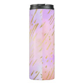 Bouteilles Isothermes Vibrant couleur or et rose (Dos)