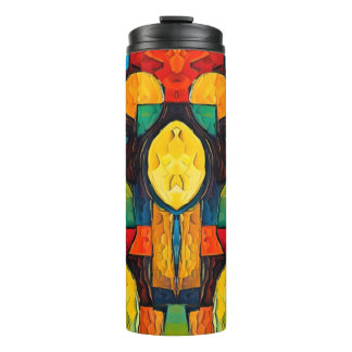 Bouteilles Isothermes Vibrant Dreams Geometry – Bold Modern Abstract Art