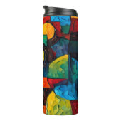 Bouteilles Isothermes Vibrant Dreams Geometry – Bold Modern Abstract Art (Tourné sur la droite)