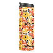 Bouteilles Isothermes Vibrant Retro Christian Floral Typographie (Tourné sur la droite)