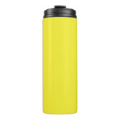 Bouteilles Isothermes Vibrant Solid Yellow Background (Devant)