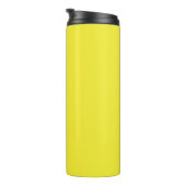 Bouteilles Isothermes Vibrant Solid Yellow Background (Tourné sur la droite)