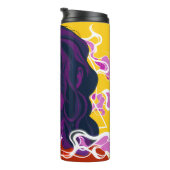 Bouteilles Isothermes Vibrant Stylized Portrait with Abstract Elements (Tourné sur la droite)