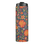 Bouteilles Isothermes Vide coloré en acier inoxydable Paisley (Devant)