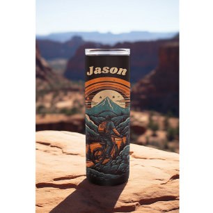 Bouteilles Isothermes Vie cyclable, personnalisable rétro