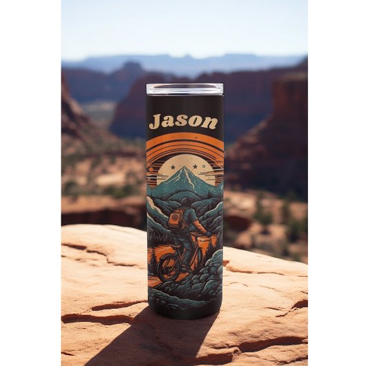 Bouteilles Isothermes Vie cyclable, personnalisable rétro