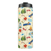 Bouteilles Isothermes Vie du camping (Devant)