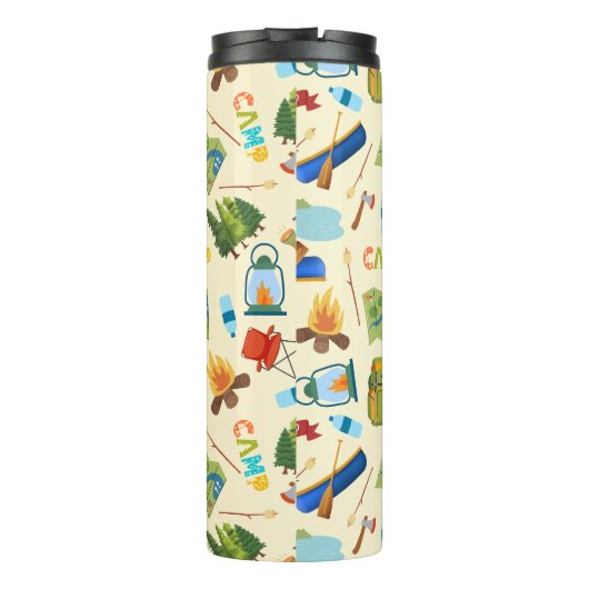 Bouteilles Isothermes Vie du camping (Dos)