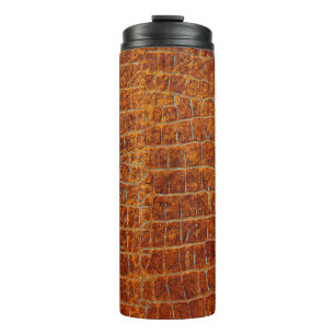 Bouteilles Isothermes Vieil brun cuir animal texture