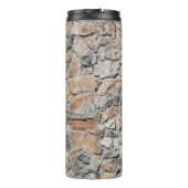 Bouteilles Isothermes Vieux Château Brown Pierre Texture (Dos)