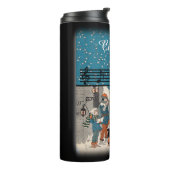 Bouteilles Isothermes Vieux Groupe Street Preformers Notes musicales de  (Tourné sur la gauche)