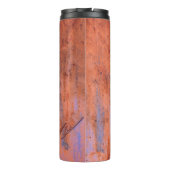 Bouteilles Isothermes Vieux patiné rouille texturéabstrait, vieilli, vie (Dos)