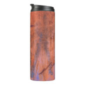 Bouteilles Isothermes Vieux patiné rouille texturéabstrait, vieilli, vie (Tourné sur la droite)