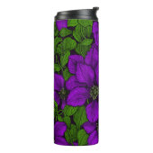 Bouteilles Isothermes Vigne de Clematis pourpre (Tourné sur la gauche)