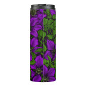 Bouteilles Isothermes Vigne de Clematis pourpre (Dos)