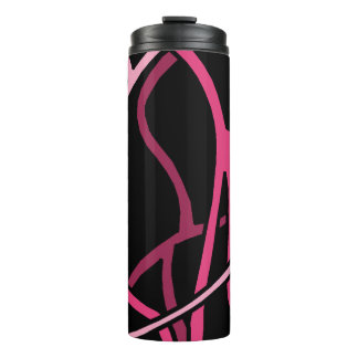 Bouteilles Isothermes Vignes roses Abstraites