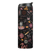 Bouteilles Isothermes Viking motif design graphique transparent (Tourné sur la gauche)