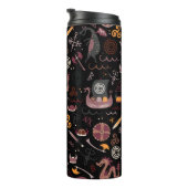 Bouteilles Isothermes Viking motif design graphique transparent (Tourné sur la droite)