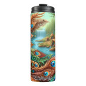 Bouteilles Isothermes Village de la rivière Tribal Enchanted (Devant)