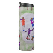 Bouteilles Isothermes Village de Noël (Tourné sur la droite)