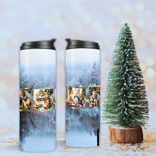 Bouteilles Isothermes Village des neiges 5 Photo Noël Température