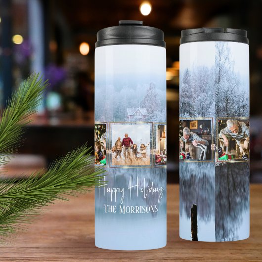 Bouteilles Isothermes Village des neiges 5 Photo Noël Température