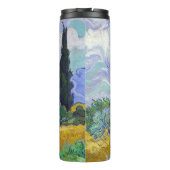 Bouteilles Isothermes Vincent Van Gogh - Champ de blé avec cyprès (Dos)