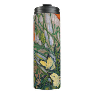 Bouteilles Isothermes Vincent van Gogh - Papillons et Coquelicots