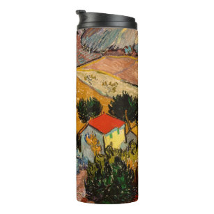 Bouteilles Isothermes Vincent van Gogh - Paysage, Maison et Plowman