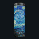 Bouteilles Isothermes Vincent van Gogh, Starry Night<br><div class="desc">Starry Night,  célèbre peinture de Vincent van Gogh</div>