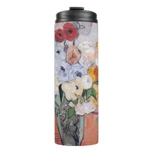 Bouteilles Isothermes Vincent van Gogh - Vase avec roses et anémones