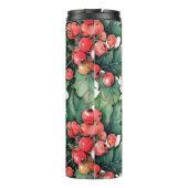 Bouteilles Isothermes Vintage aquarelle sainte baies feuilles (Dos)