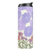 Bouteilles Isothermes Vintage Bloomscape – Floral Botanical Kitchen (Tourné sur la gauche)