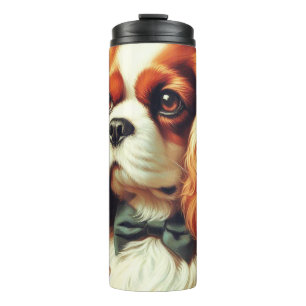 Bouteilles Isothermes Vintage Cavalier King Charles Peinture espagnole