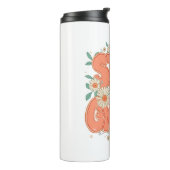 Bouteilles Isothermes Vintage Flower Power and Daisy Graphic (Tourné sur la gauche)