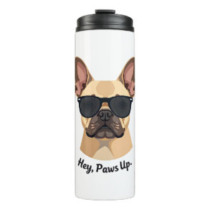 Bouteilles Isothermes Vintage Hey, Paws Up Lunettes de soleil Bouledogue